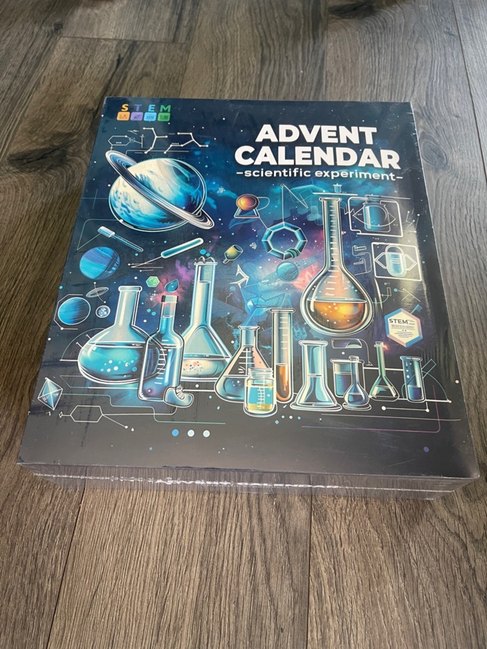 stem Advent Calendar Scientific Experiment - Blue, Teal, Orange